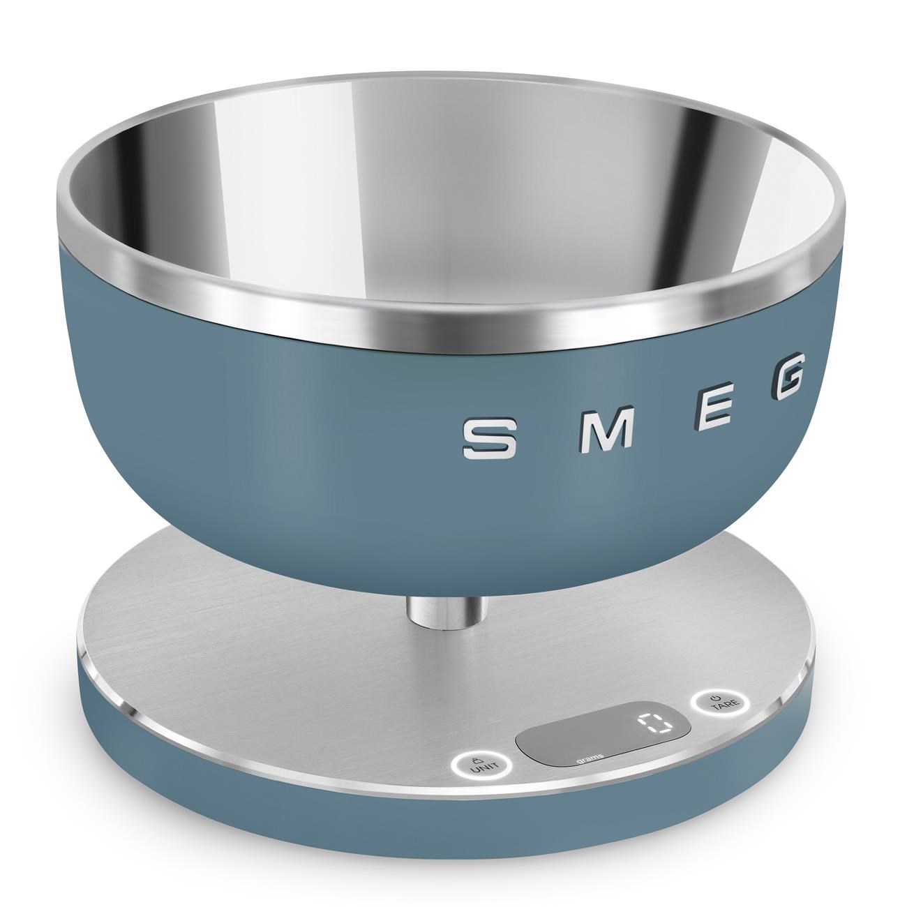Smeg KSC01SBMWW Dijital Mutfak Tartısı Mat Storm Blue