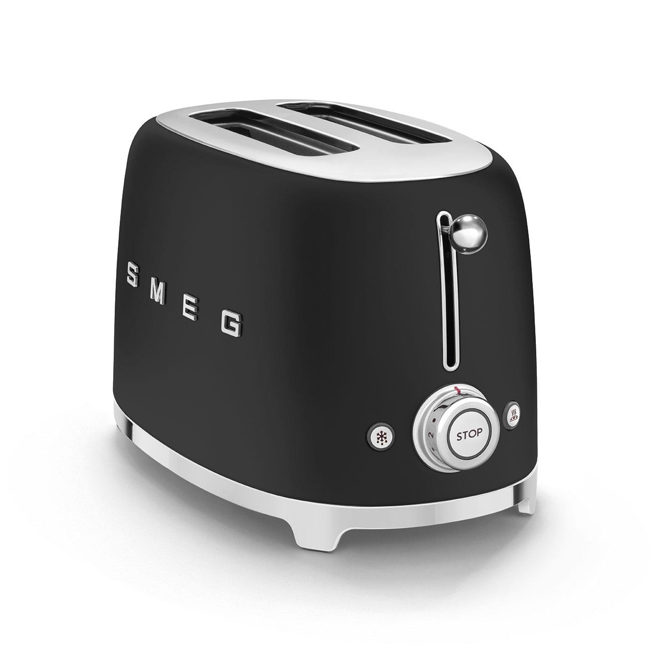 Smeg Mat Siyah Ekmek Kızartma Makinasi