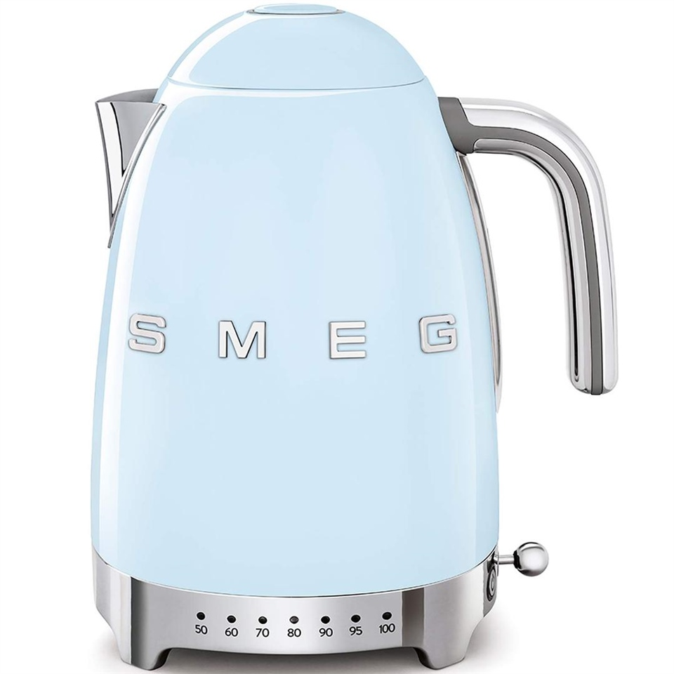 Smeg Pastel Mavi Isı Ayarlı Kettle KLF04PBEU