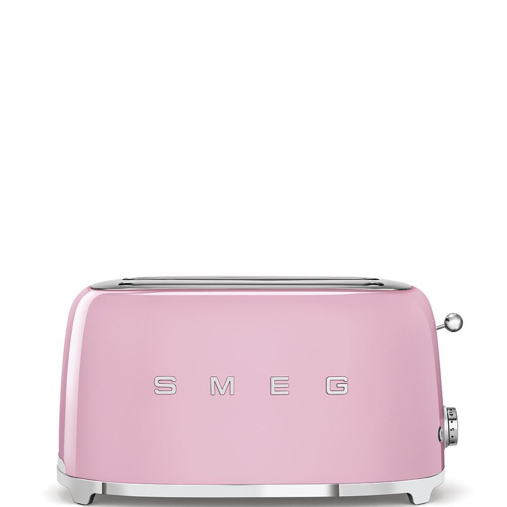 Smeg Pembe 2x2 Ekmek Kızartma TSF02PKEU
