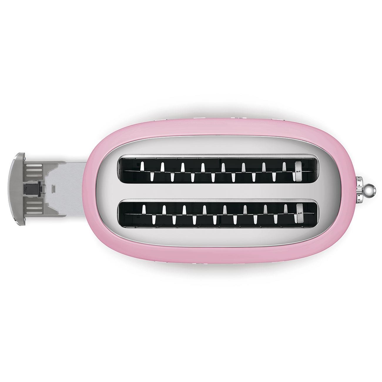 Smeg Pembe 2x2 Ekmek Kızartma TSF02PKEU