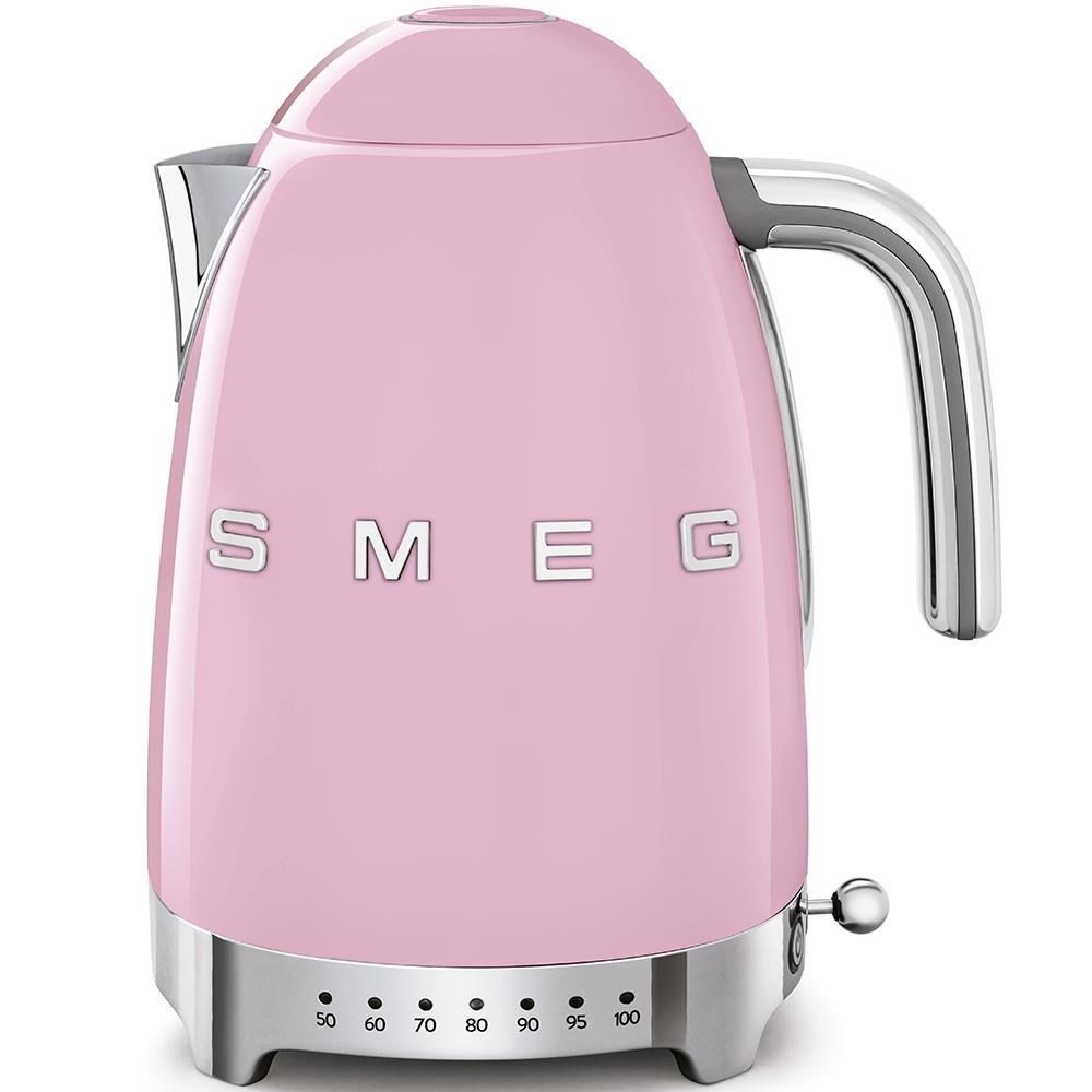 Smeg Pembe Isı Ayuarli Kettle KLF04PKEU