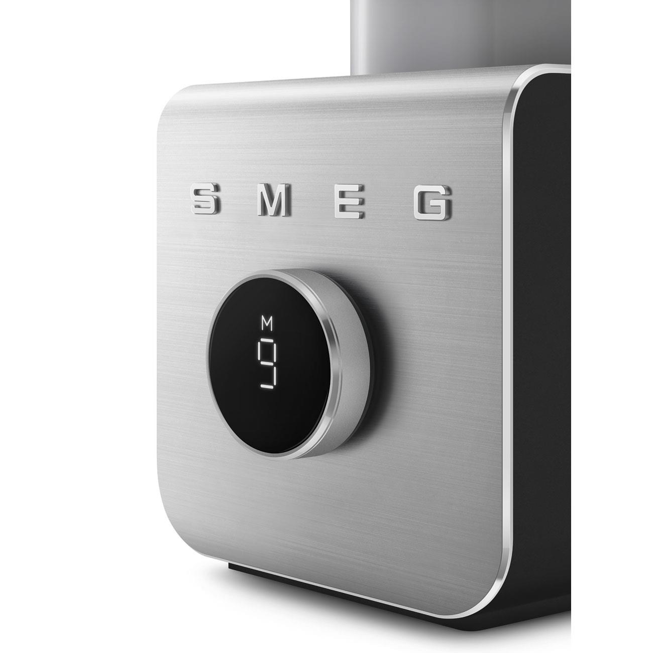 Smeg Power Blender Vakum Aksesuarlı Mat Siyah