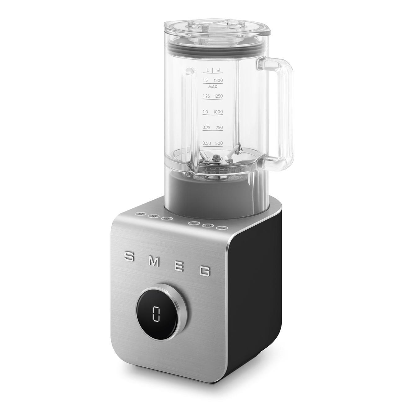 Smeg Power Blender Vakum Aksesuarlı Mat Siyah