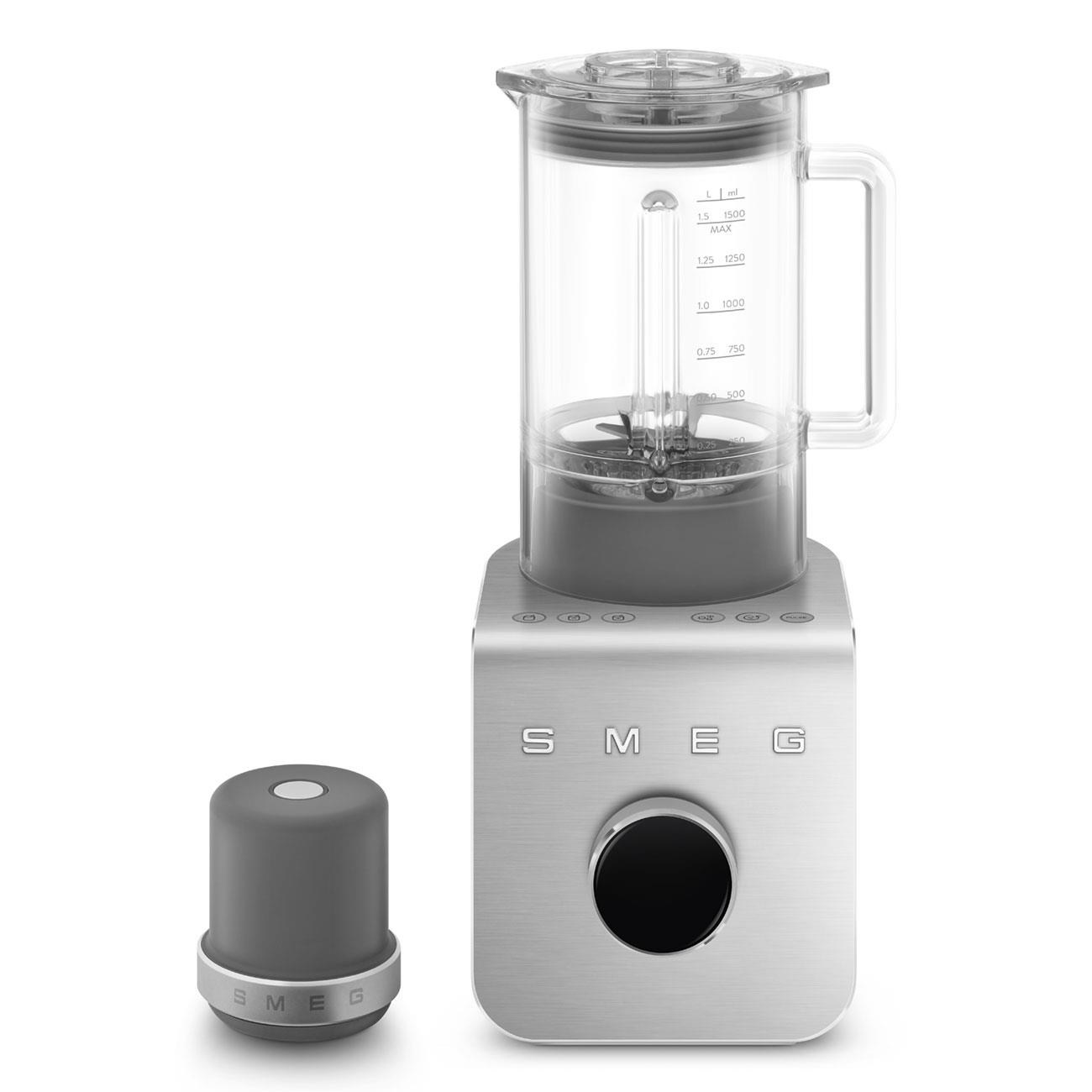 Smeg Power Blender Vakum Aksesuarlı Mat Siyah