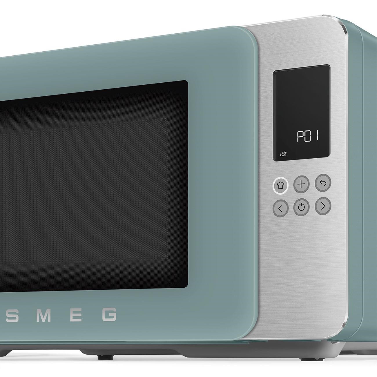 Smeg Retro Solo Izgaralı Mikrodalga Zümrüt Yeşil