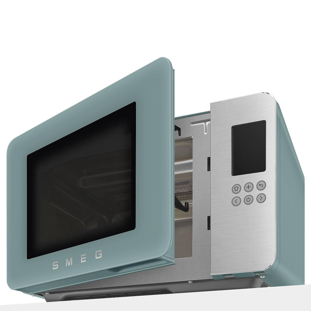 Smeg Retro Solo Izgaralı Mikrodalga Zümrüt Yeşil