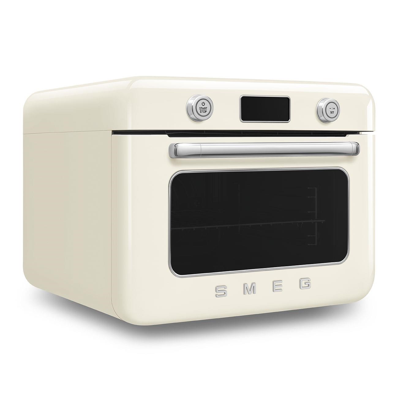 Smeg Retro Solo Kombi Buharlı Fırın Krem - COF01CREU