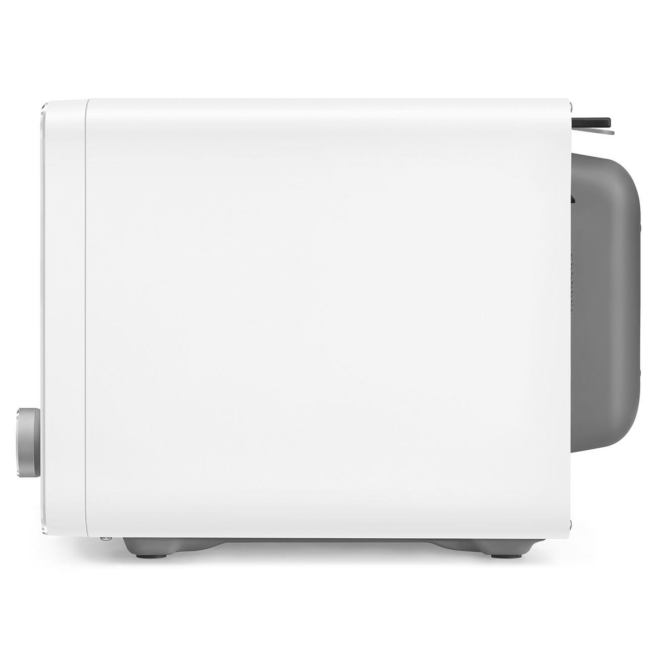 Smeg Retro Solo Kombi Mikrodalga Mat Beyaz