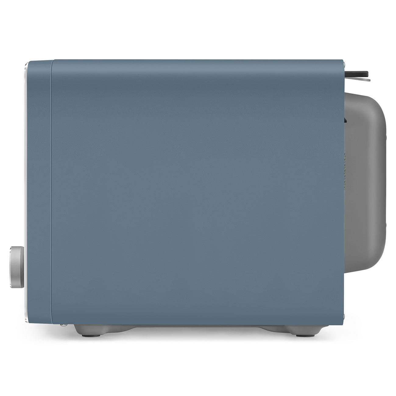 Smeg Retro Solo Kombi Mikrodalga  Storm Blue