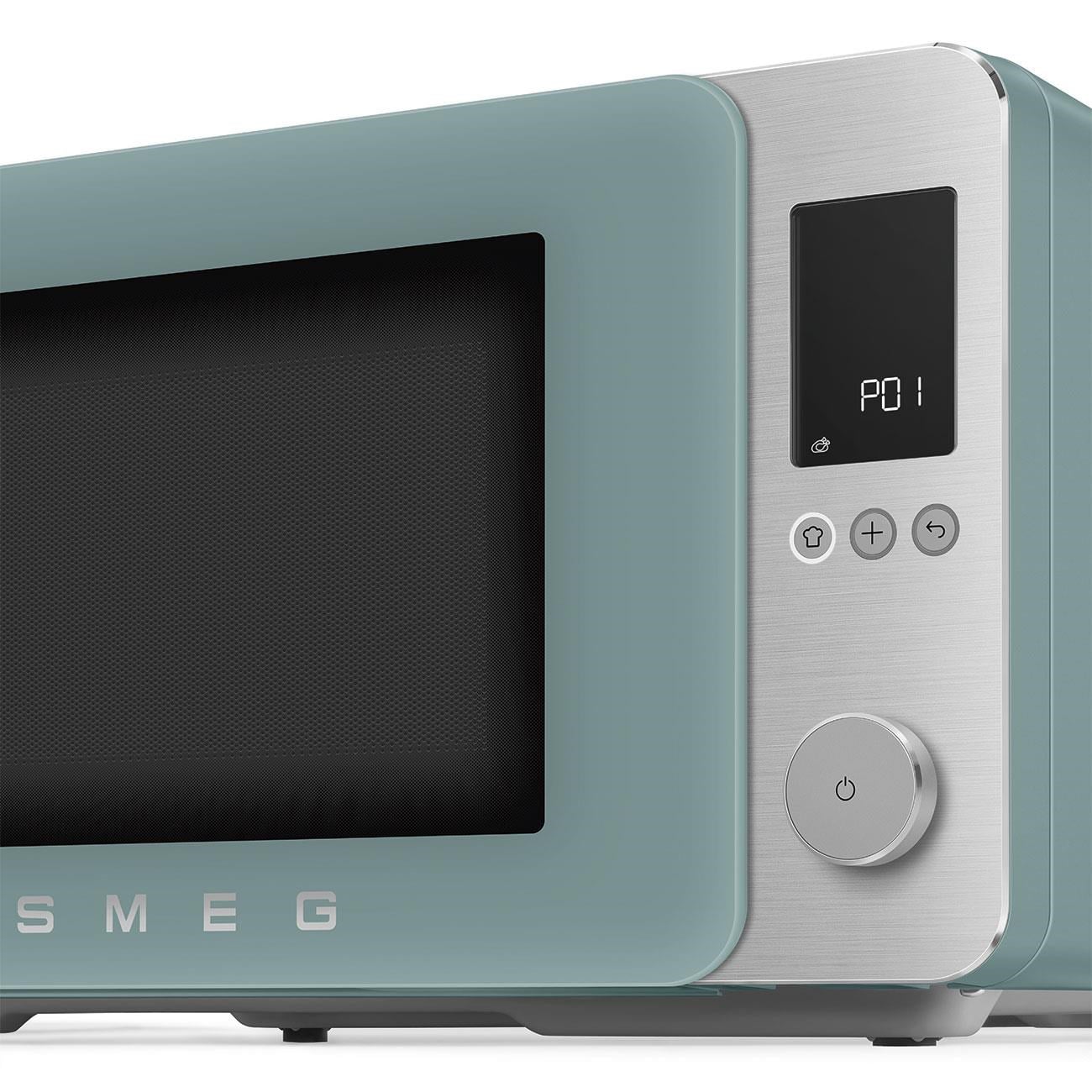 Smeg Retro Solo Kombi Mikrodalga Zümrüt Yeşil