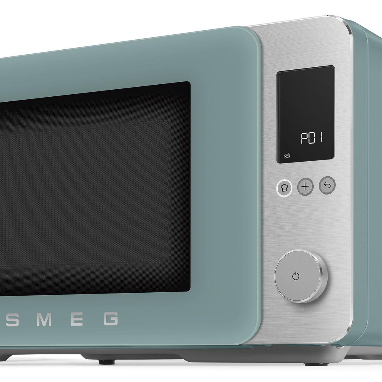 Smeg Retro Solo Kombi Mikrodalga Zümrüt Yeşil
