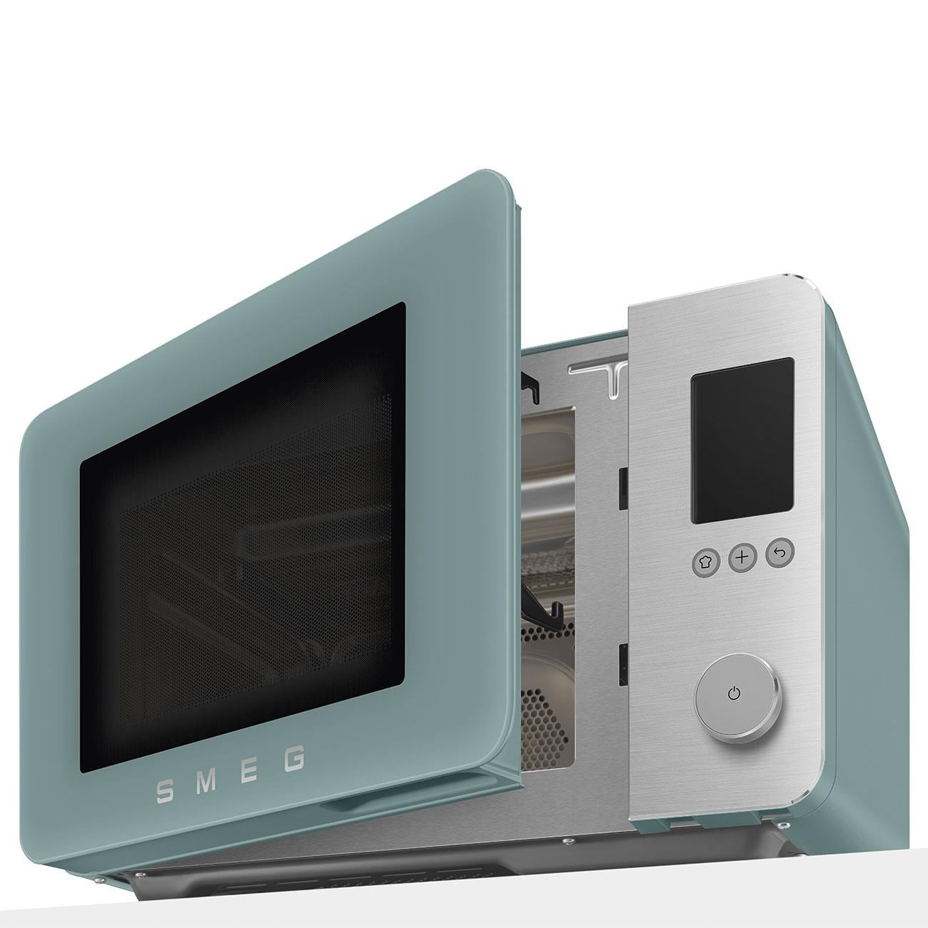 Smeg Retro Solo Kombi Mikrodalga Zümrüt Yeşil