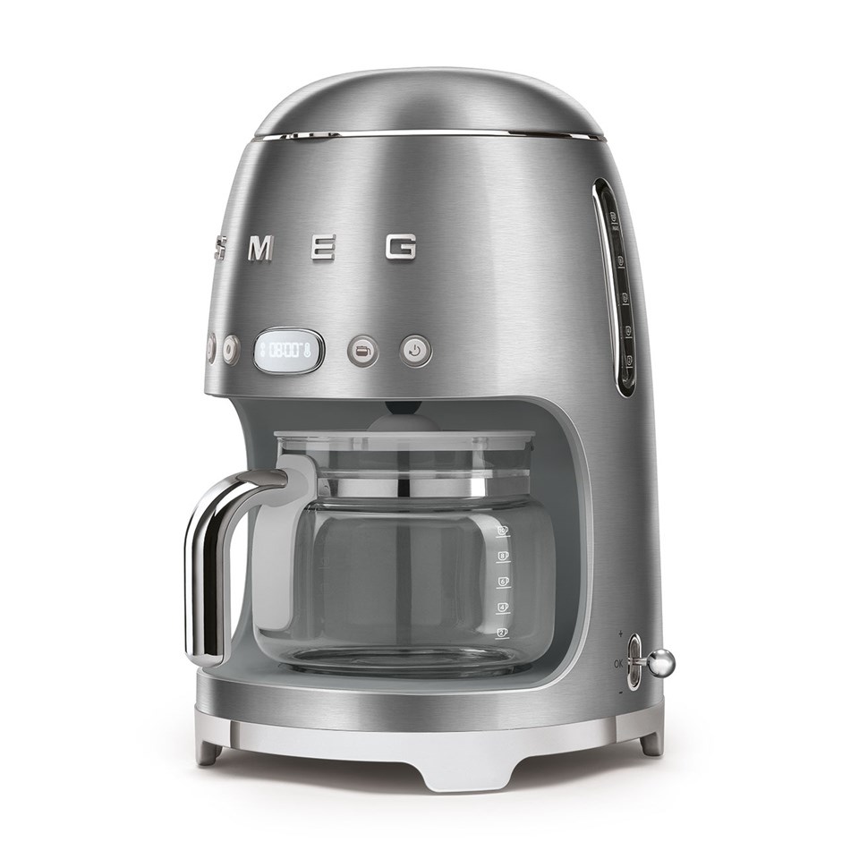 Smeg Silver Filtre Kahve Makinesi DCF02SSEU