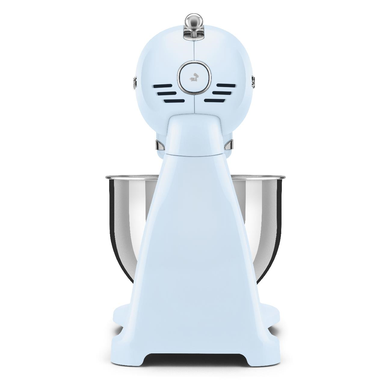 SMEG SMF03PBEU STAND MİKSER/HAMUR KARIŞTIRMA MAKİNESİ KOMPLE PASTEL MAVİ GÖVDE