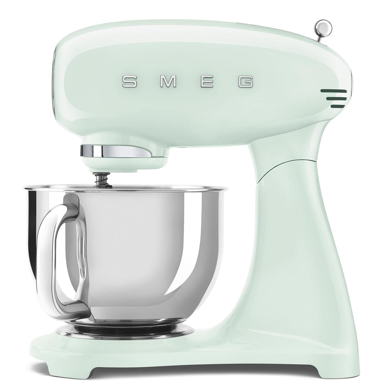 SMEG SMF05 Stand Mikser - Hamur Yoğurma 50's Style Komple Pastel Yeşil Gövde