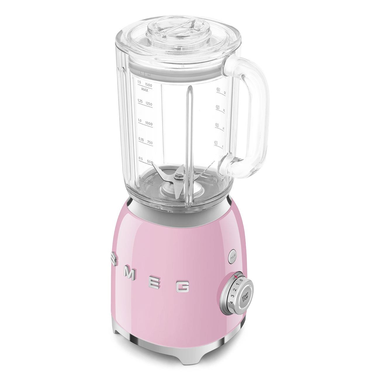 Smeg Smoothie Blender Pembe - BLF03PKEU