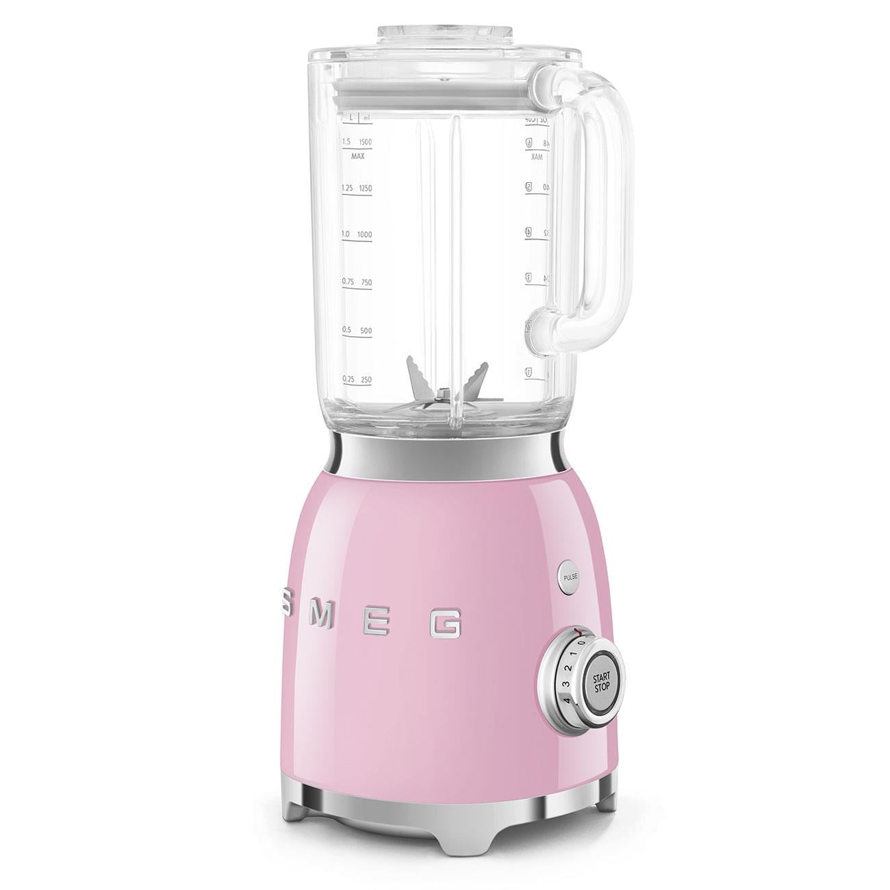 Smeg Smoothie Blender Pembe - BLF03PKEU