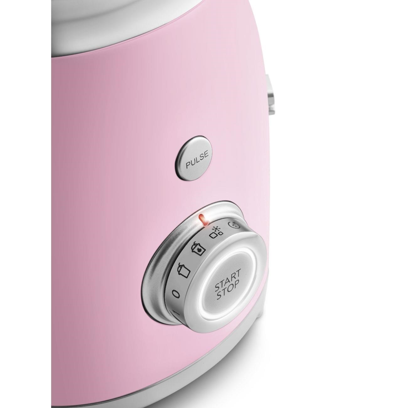 Smeg Smoothie Blender Pembe - BLF03PKEU