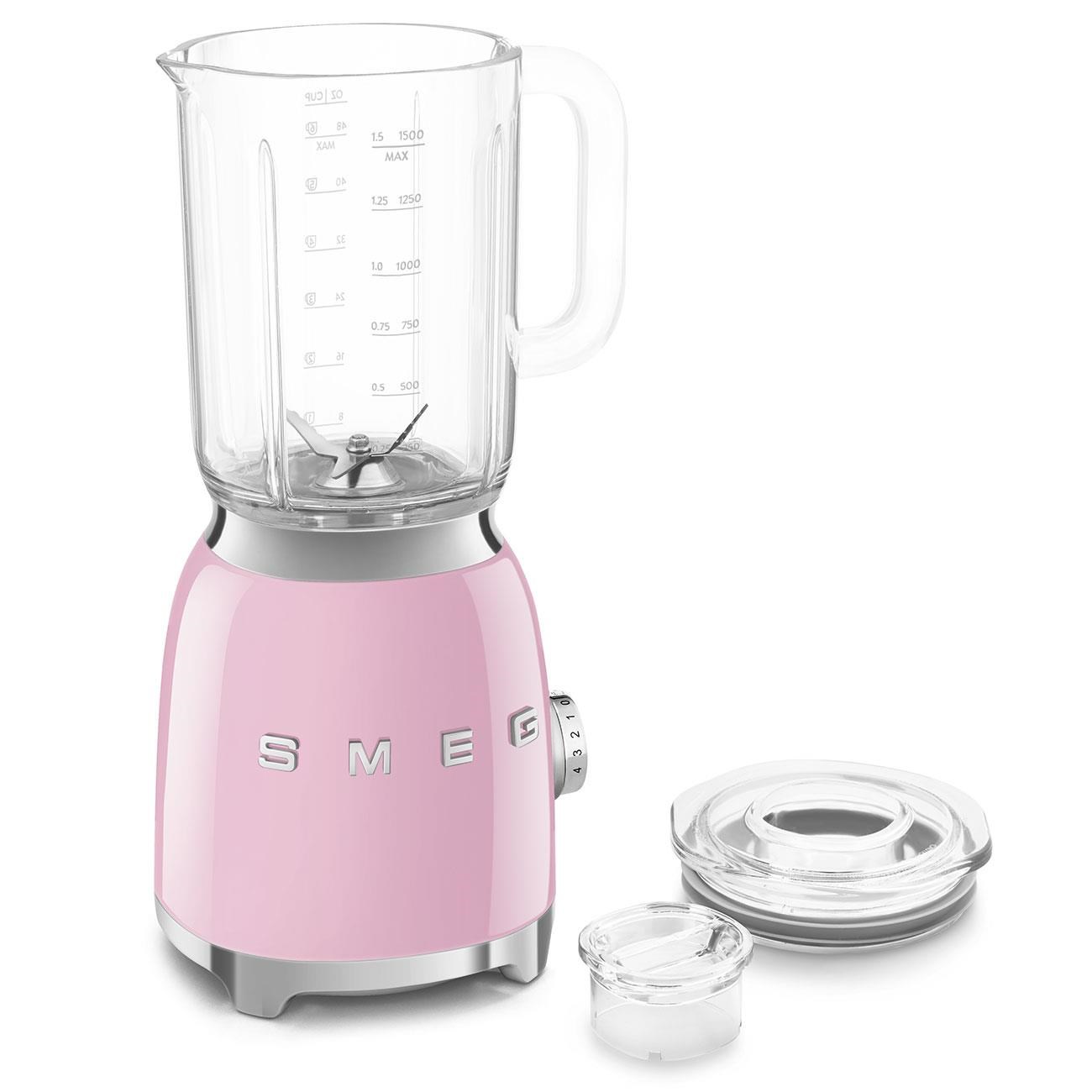 Smeg Smoothie Blender Pembe - BLF03PKEU