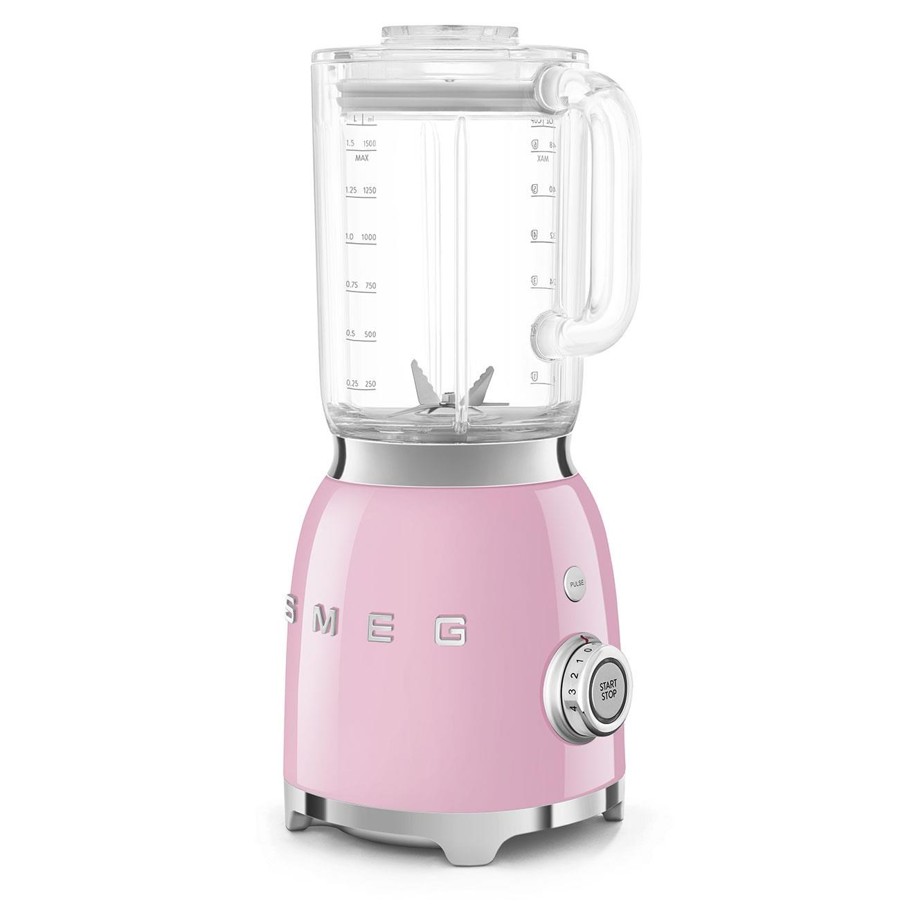 Smeg Smoothie Blender Pembe - BLF03PKEU
