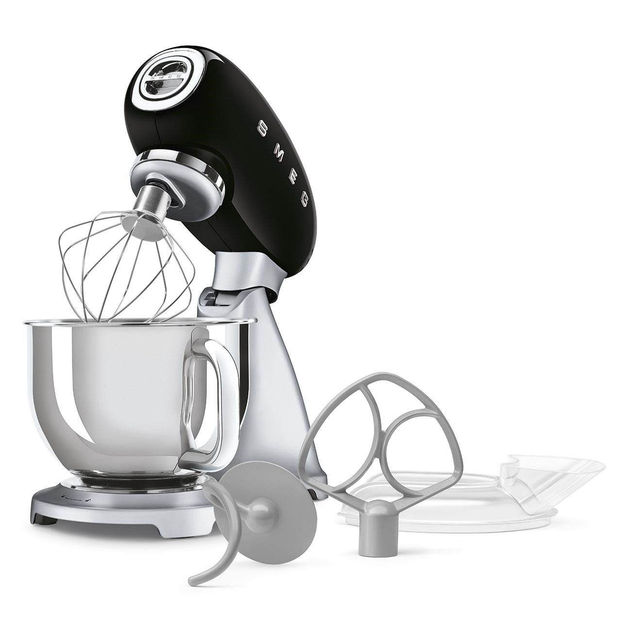 Smeg Standart Hamur Karıştırma Stand Mikser Siyah