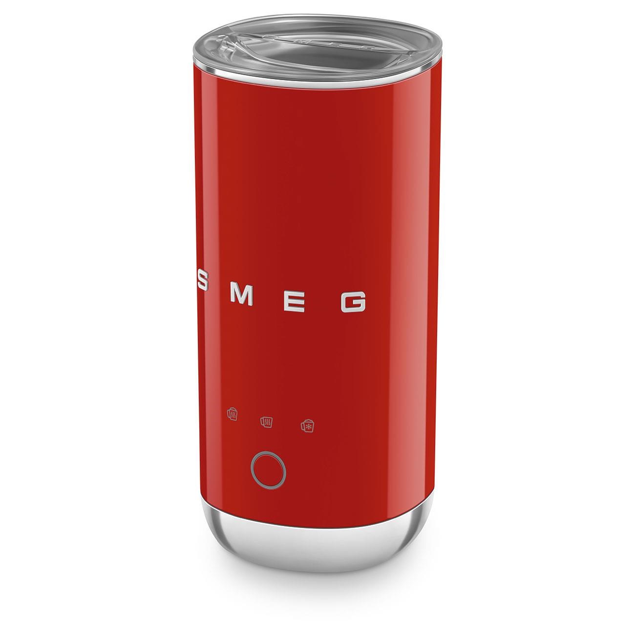 Smeg Standart Süt Köpürtme Makinesi Kırmızı
