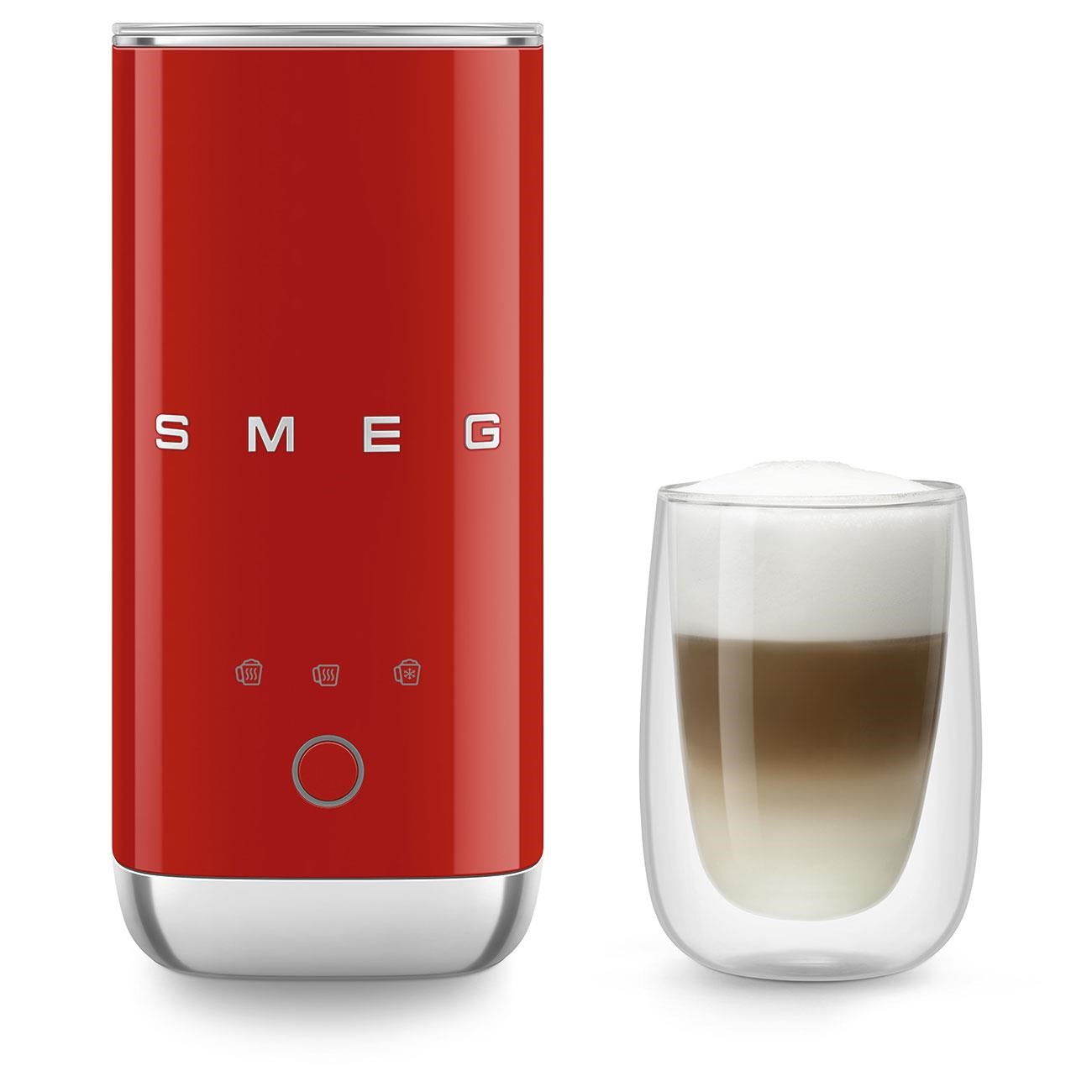Smeg Standart Süt Köpürtme Makinesi Kırmızı