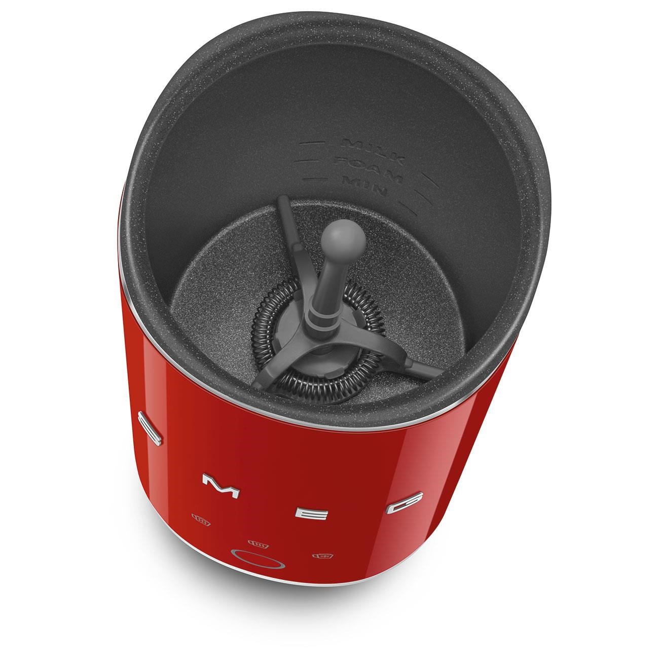 Smeg Standart Süt Köpürtme Makinesi Kırmızı