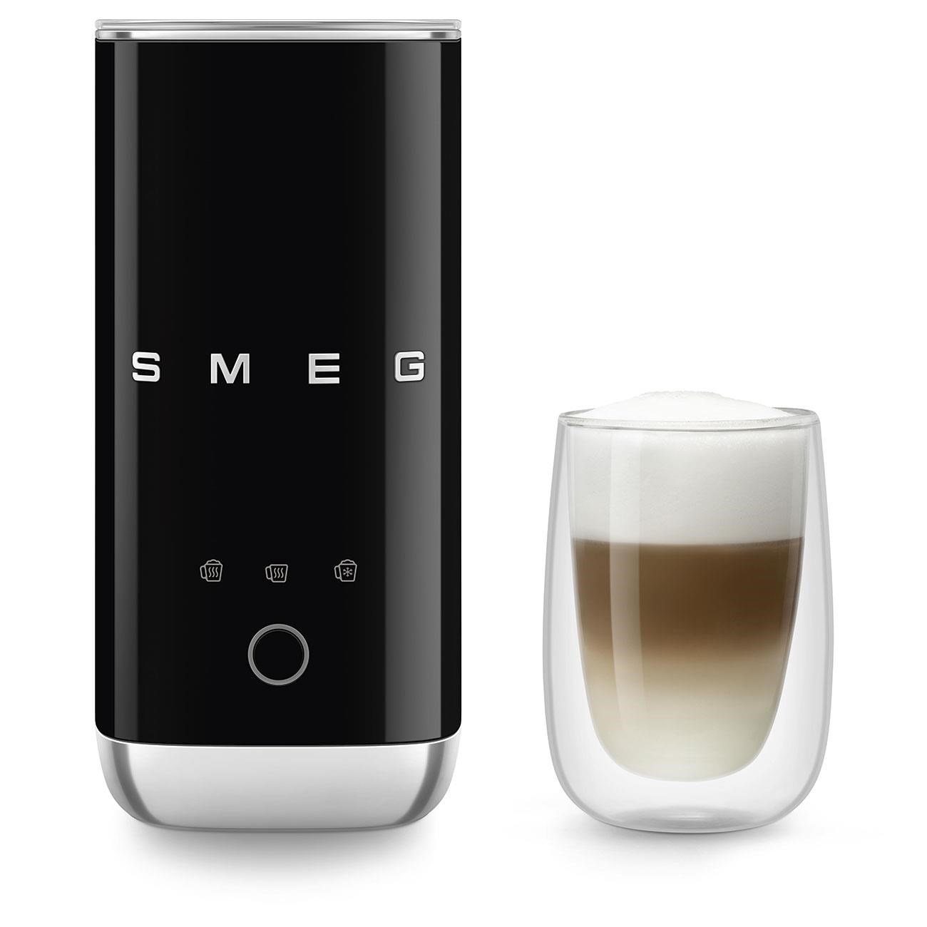 Smeg Standart Süt Köpürtme Makinesi Siyah