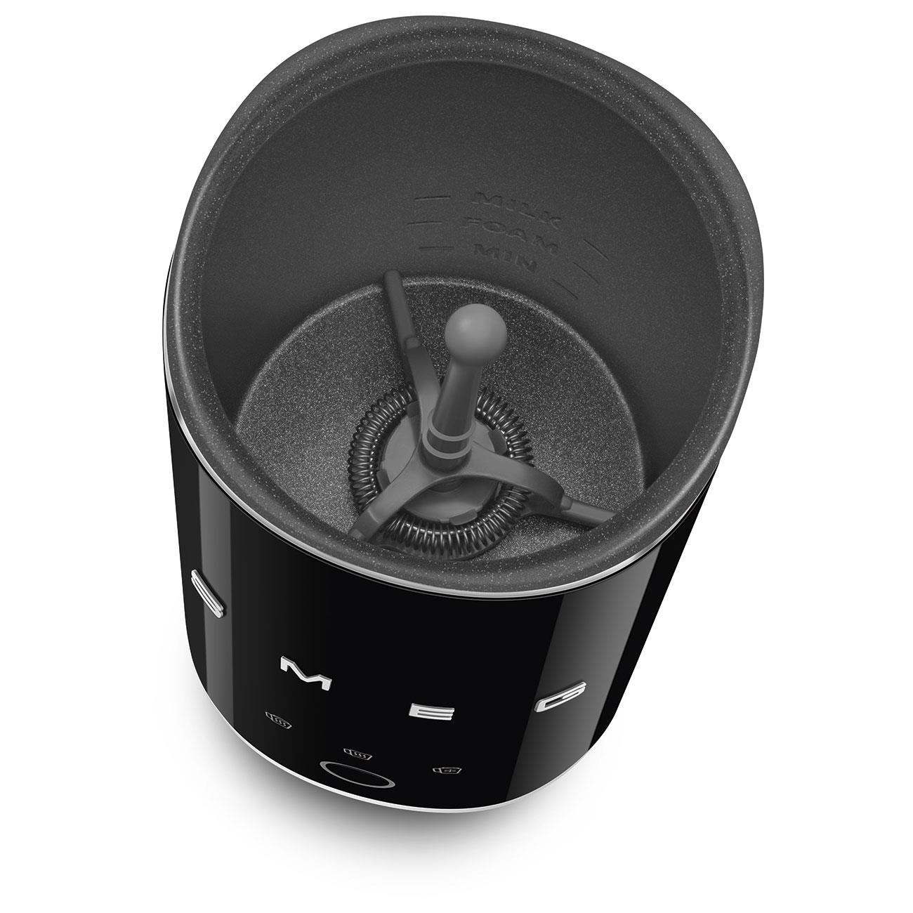 Smeg Standart Süt Köpürtme Makinesi Siyah