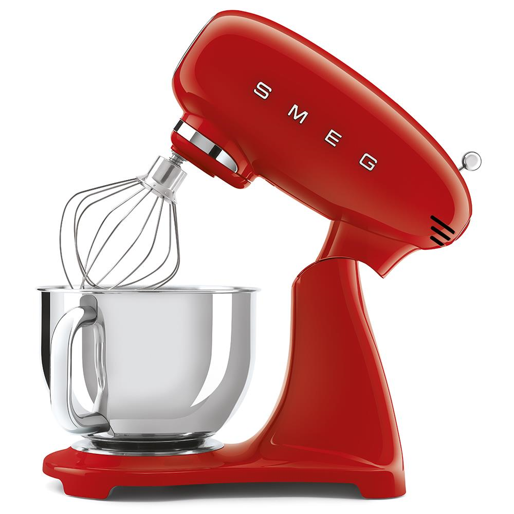 Smeg Tam Boyali Kirmizi Stand Mixer - SMF03RDEU