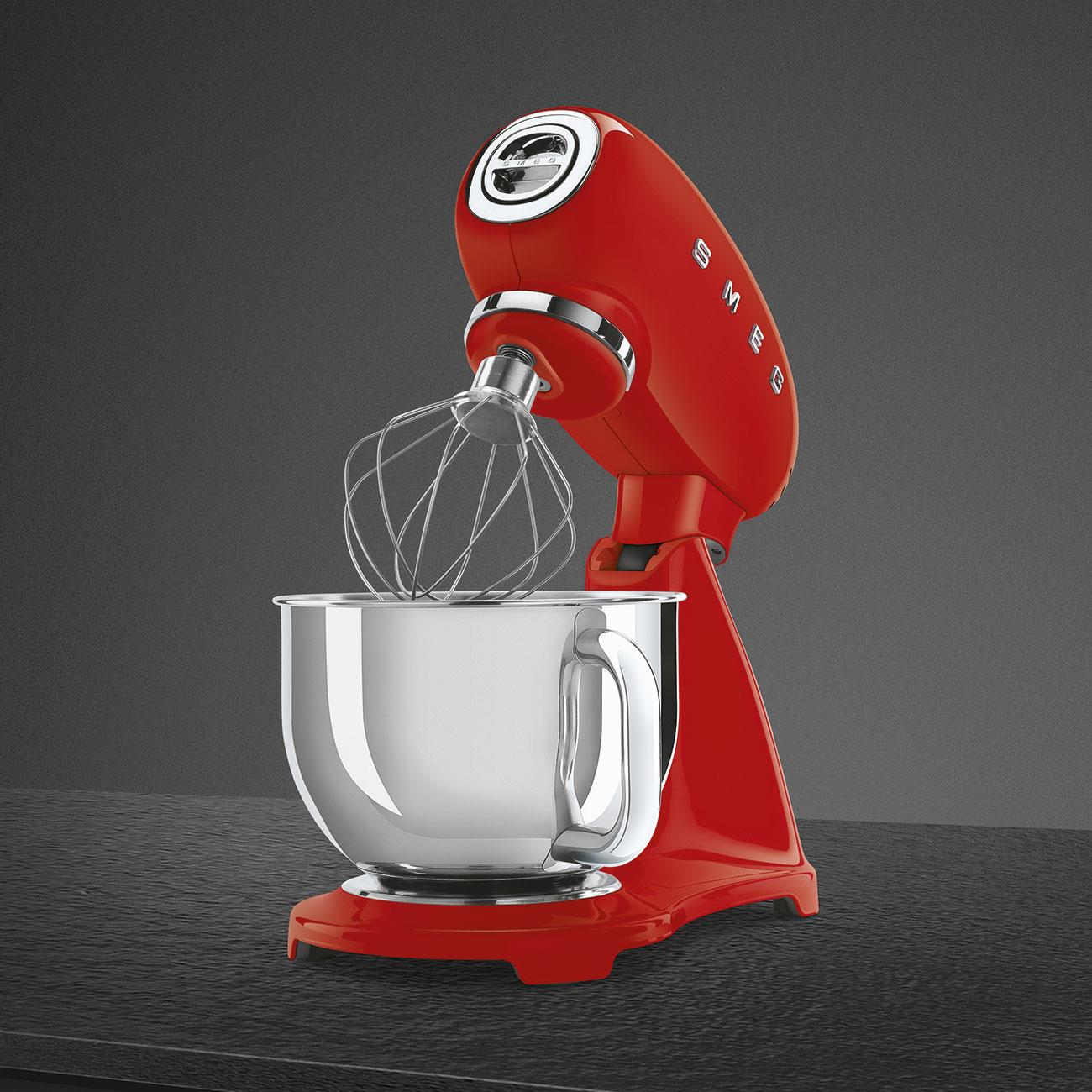 Smeg Tam Boyali Kirmizi Stand Mixer - SMF03RDEU