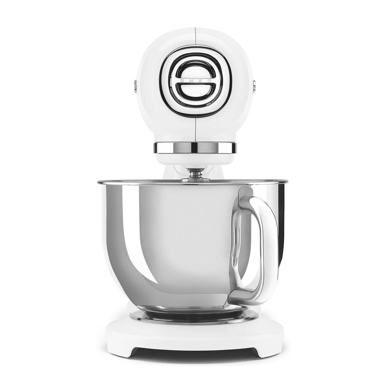 SMEG TAM RENKLİ KOMPLE BEYAZ GÖVDE STAND MİKSER