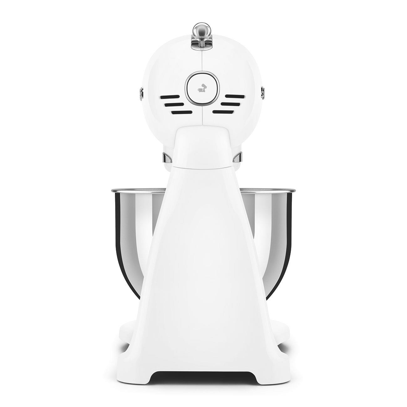 SMEG TAM RENKLİ KOMPLE BEYAZ GÖVDE STAND MİKSER