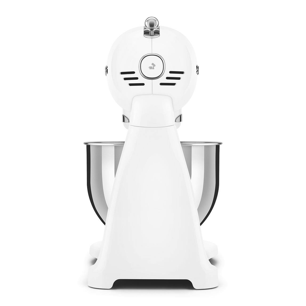 SMEG TAM RENKLİ KOMPLE BEYAZ GÖVDE STAND MİKSER