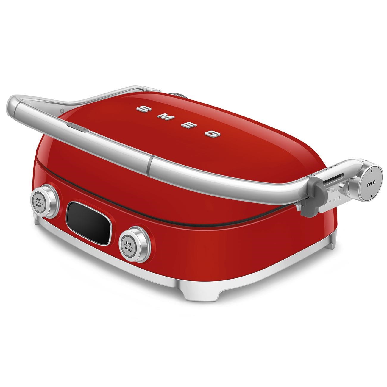 Smeg Waffle & Grill ve Tost Makinesi Kırmızı