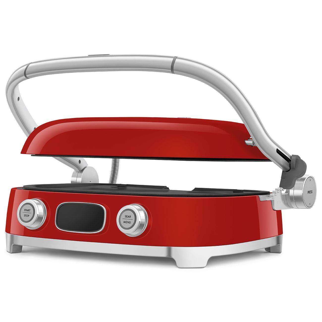 Smeg Waffle & Grill ve Tost Makinesi Kırmızı