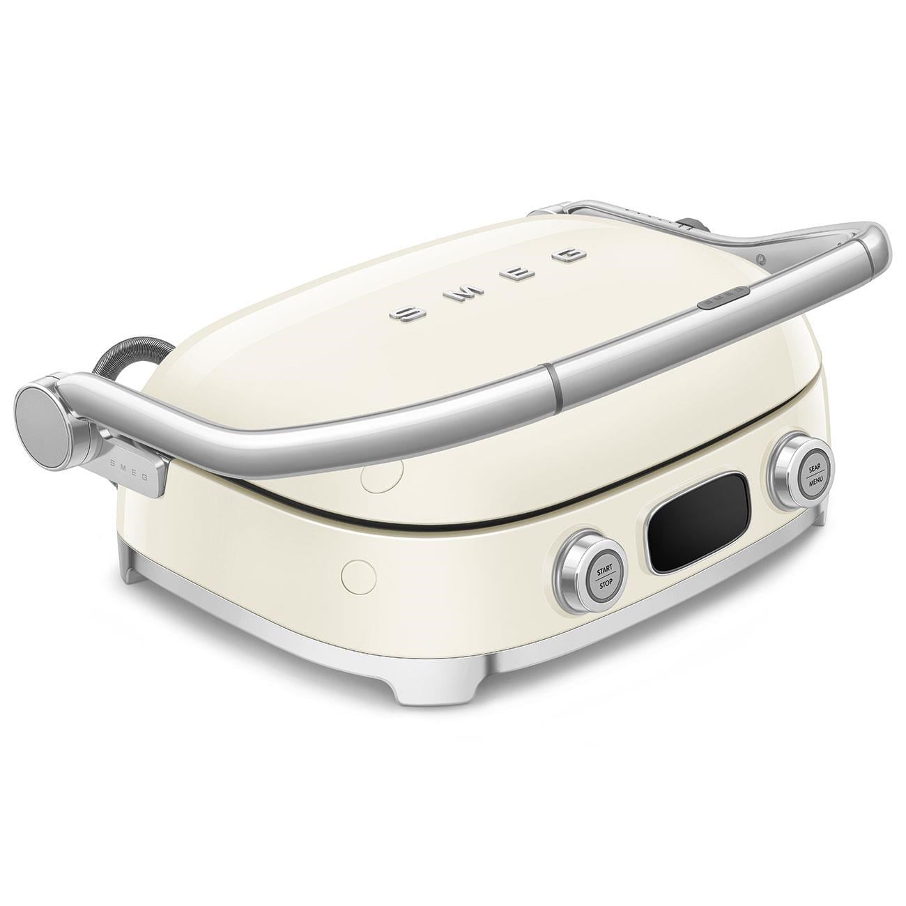 Smeg Waffle & Grill ve Tost Makinesi Krem