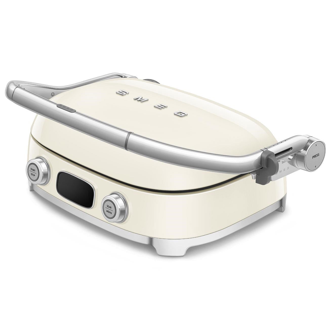 Smeg Waffle & Grill ve Tost Makinesi Krem