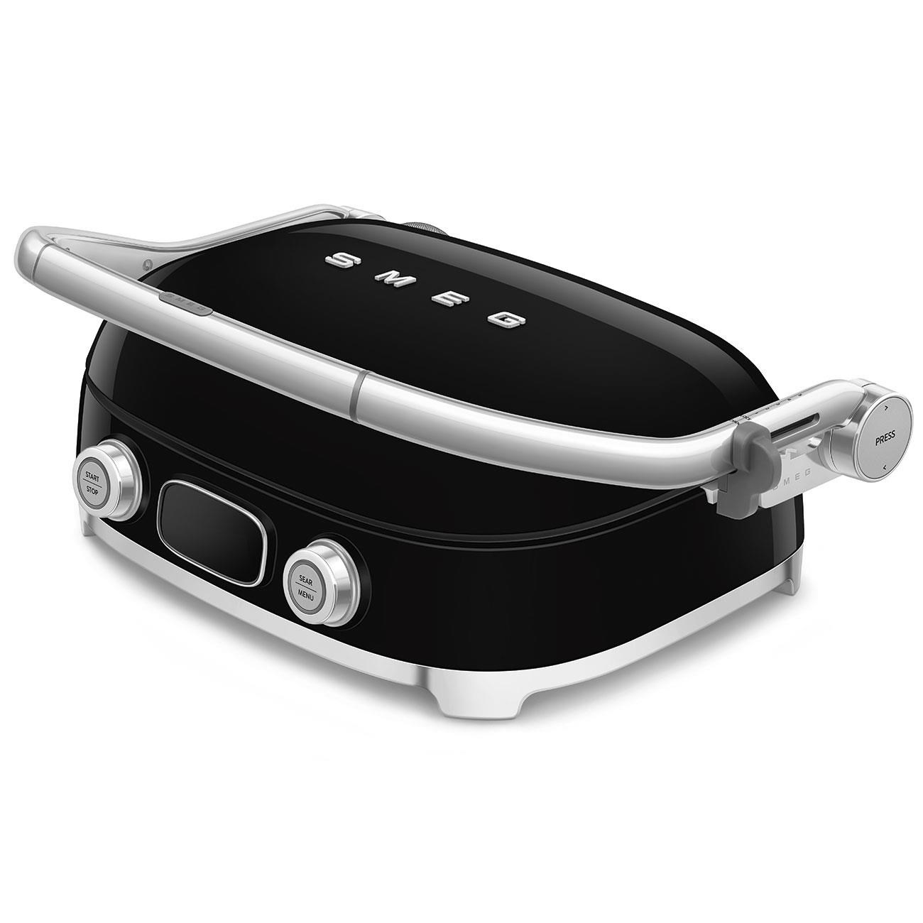 Smeg Waffle & Grill ve Tost Makinesi Siyah