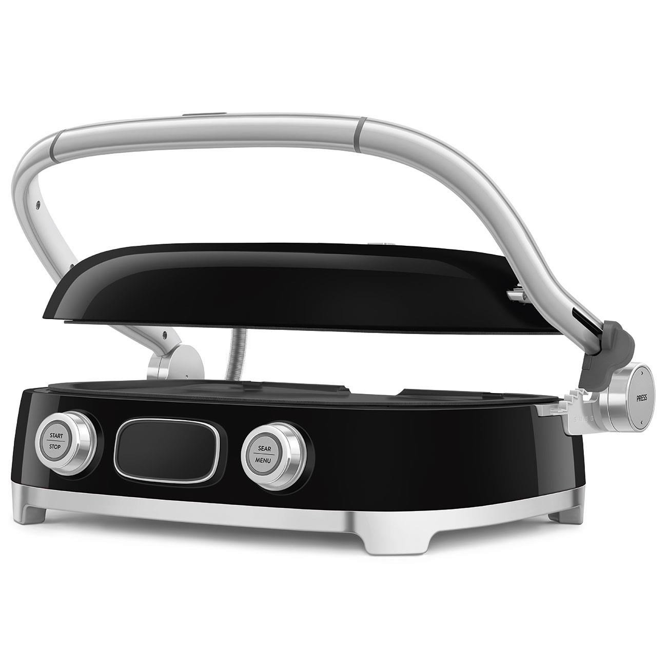 Smeg Waffle & Grill ve Tost Makinesi Siyah