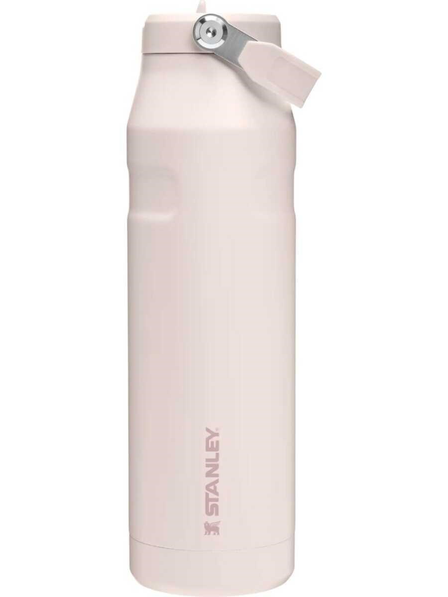 Stanley The IceFlow™ Flip Straw 2.0 Pipetli Termos Bardak 1,06 LT Rose Quartz - 10-12111-065