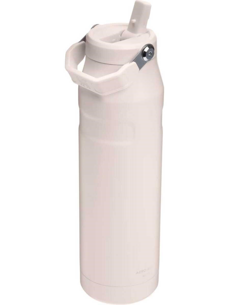 Stanley The IceFlow™ Flip Straw 2.0 Pipetli Termos Bardak 1,06 LT Rose Quartz - 10-12111-065