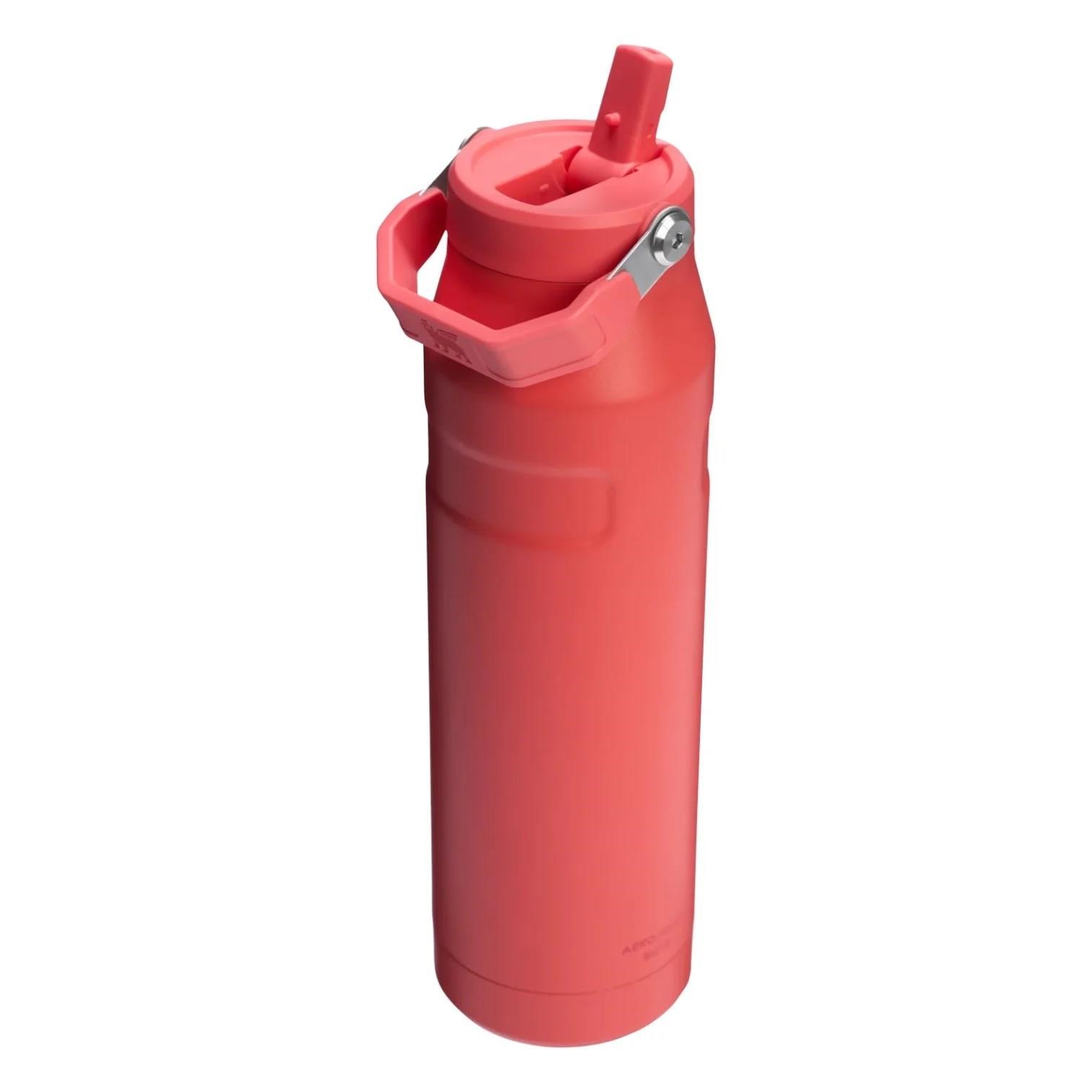 Stanley The IceFlow™ Flip Straw 2.0 Pipetli Termos Bardak 1,06 LT Hot Coral - 10-12111-080