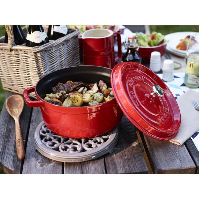 Staub 23cm Nihale Döküm Demir Grafit Gri