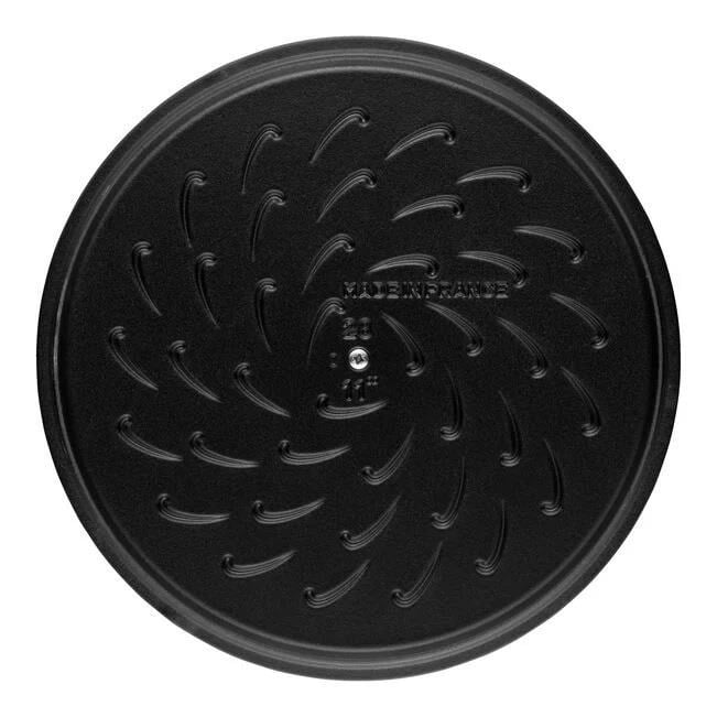 Staub 24cm Demir Döküm Sote Tenceresi Chistera Yağmur Efektli Kapaklı Fesleğen - 405114790