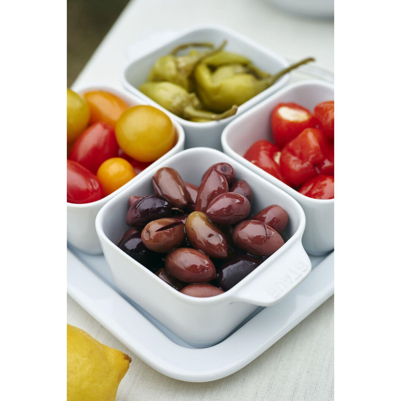 Staub 4 Bölmeli Seramik Kahvaltı Seti