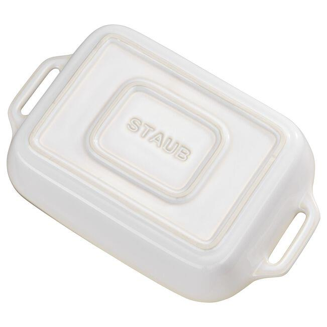 STAUB CERAMİQUE FİLDİŞİ SERAMİK 27 X 20 CM FIRIN KABI - 405118830