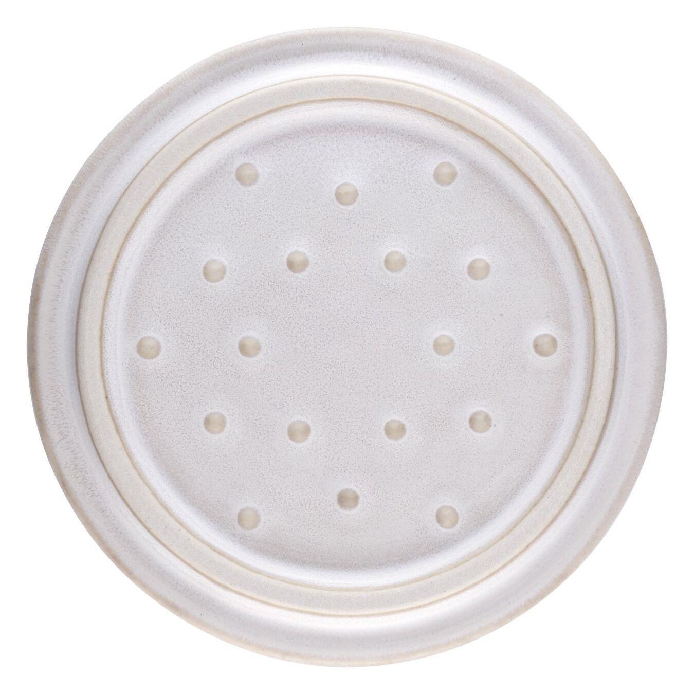 STAUB CERAMIQUE MİNİ DÖKÜM TENCERE FİLDİŞİ 10 CM 200 ML YUVARLAK - 405119970